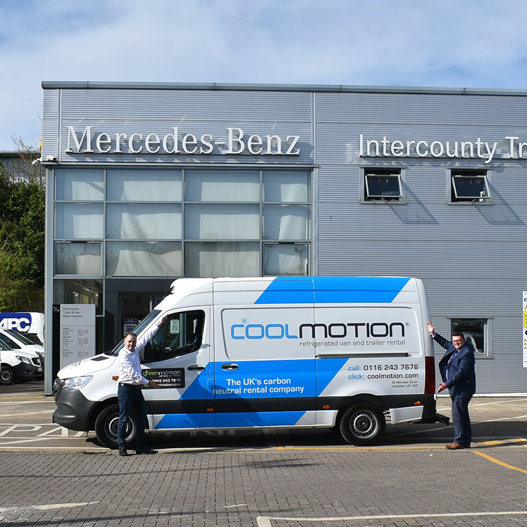 Cool Motion Refrigerated Van and Trailer Rental Launch Intercounty truck and van 767x767